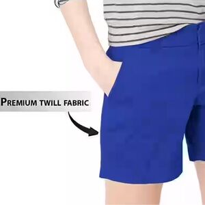 NWT Hybrid & Company Women's Super Comfy Bermuda Walking Shorts